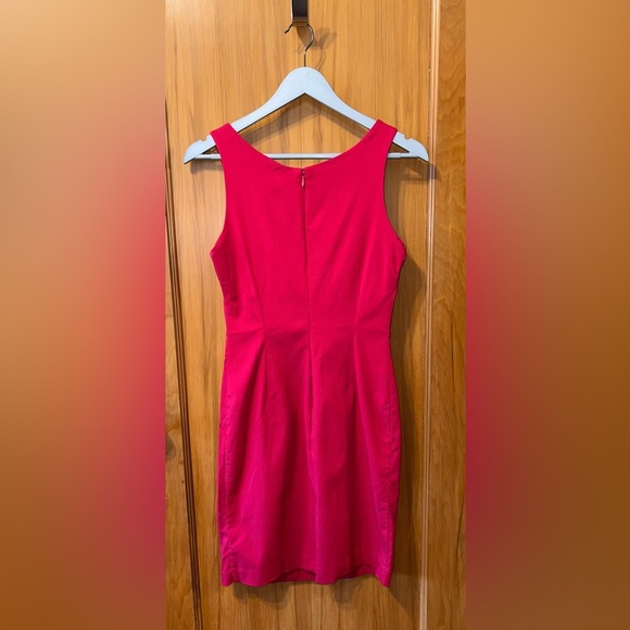 Express Fuchsia Sleeveless Midi Dress – Size 7/8 - Picture 10 of 10